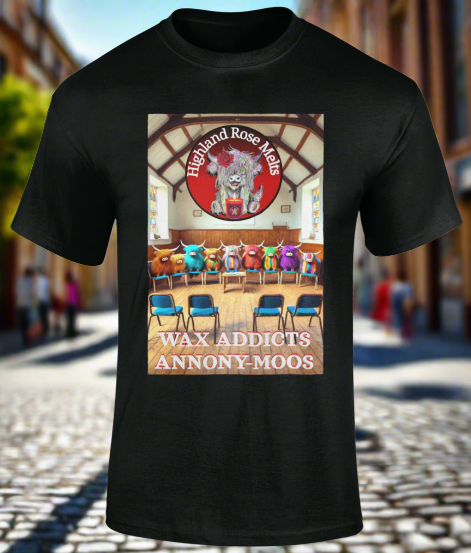 WAX ADDICTS ANNONY-MOOS T SHIRT