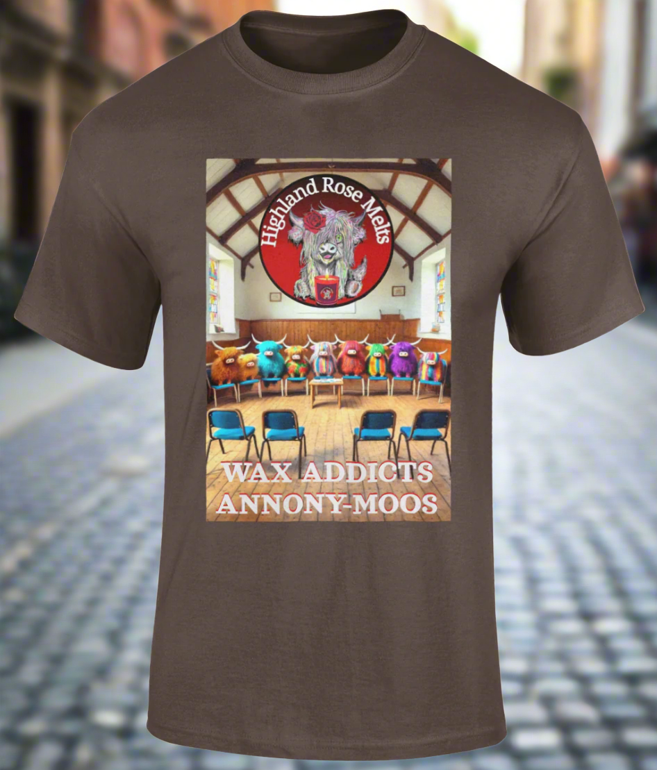 WAX ADDICTS ANNONY-MOOS T SHIRT