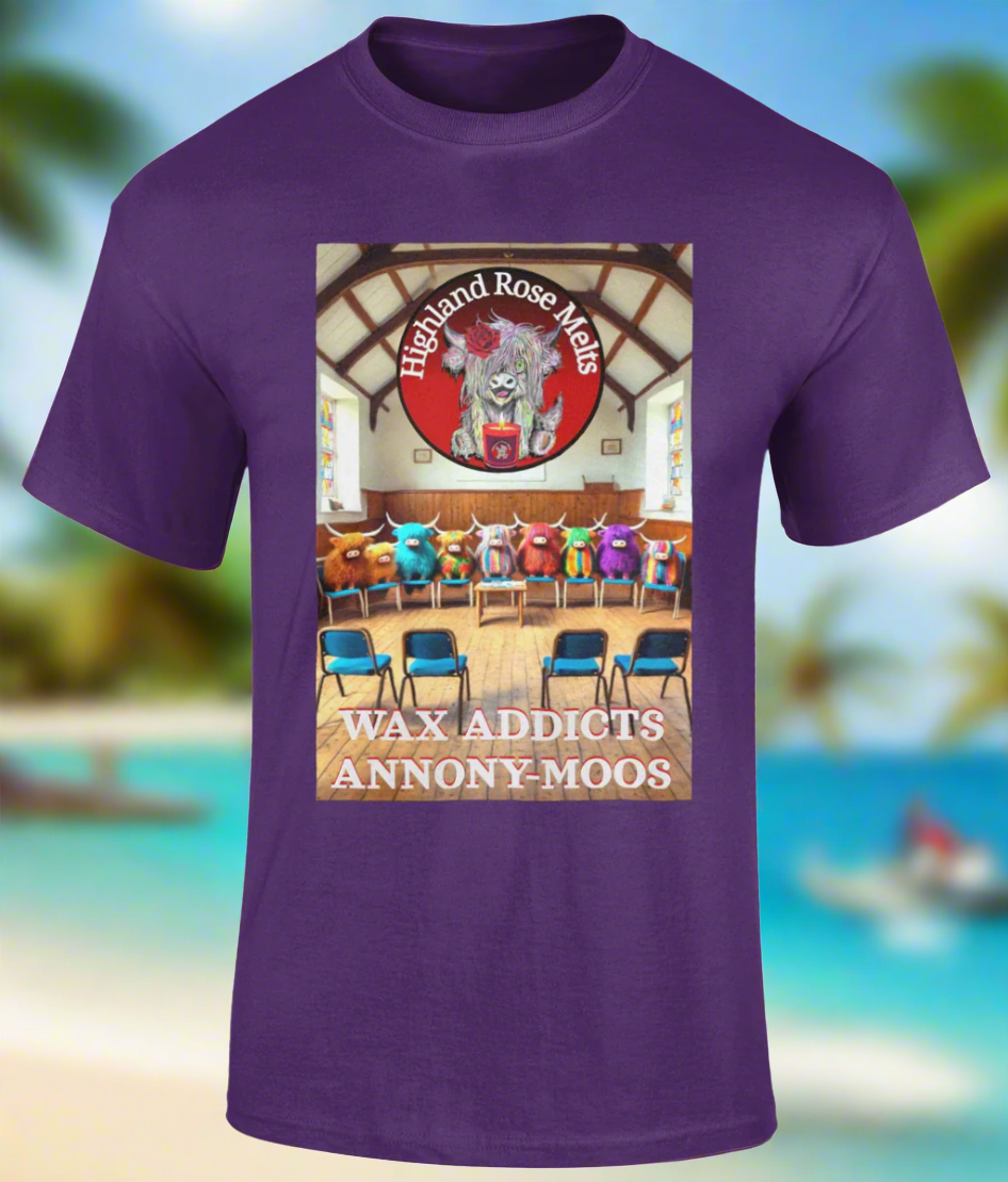 WAX ADDICTS ANNONY-MOOS T SHIRT