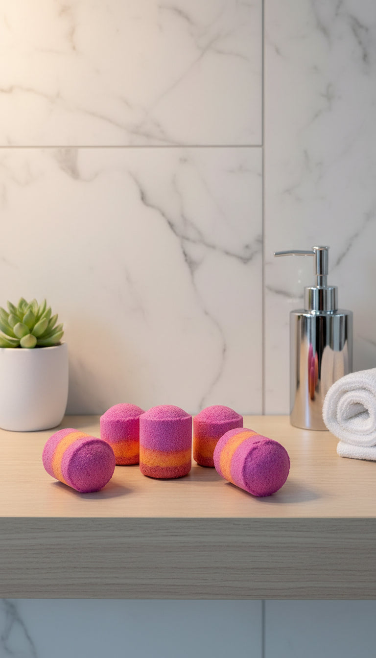 DAZZLING MINI BATH BOMBS