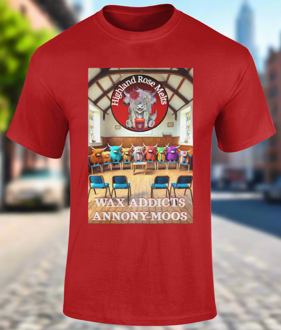 WAX ADDICTS ANNONY-MOOS T SHIRT