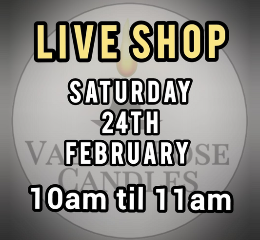 Our first LIVE SHOP