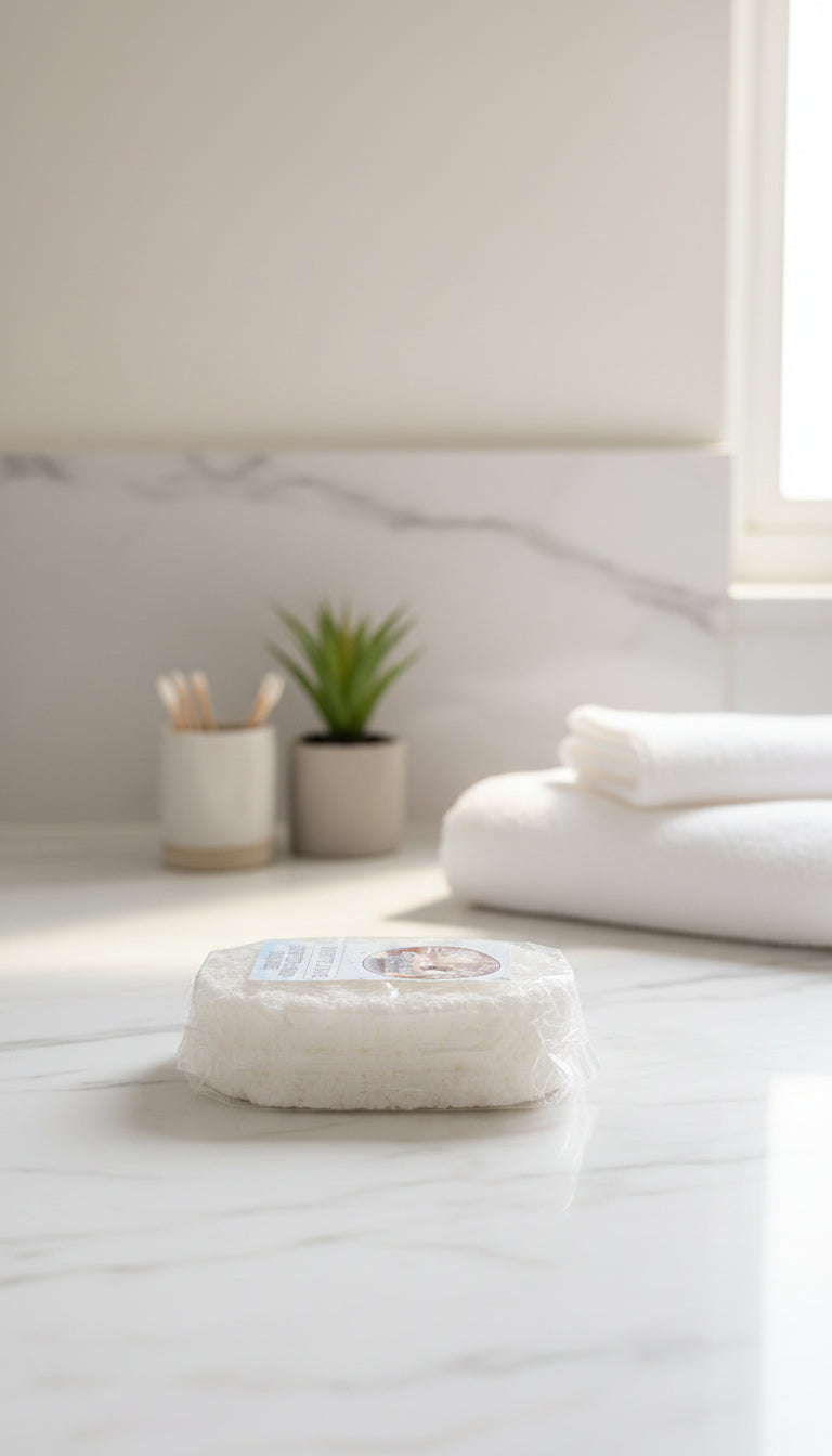 WHITE DOVE SCENTED SOAP SPONGE