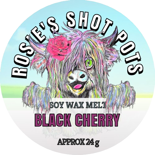 Introduce delightful, juicy scents to your abode with our SHOT POT of BLACK CHERRY WAX MELT. Hand-crafted using natural and essential oils for a truly enjoyable encounter.&nbsp;