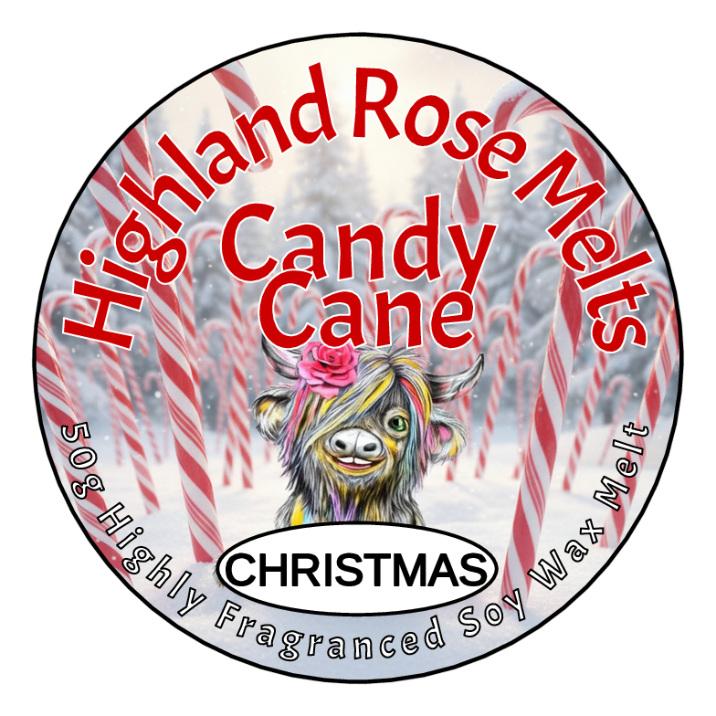 CANDY CANE WAX MELT POT