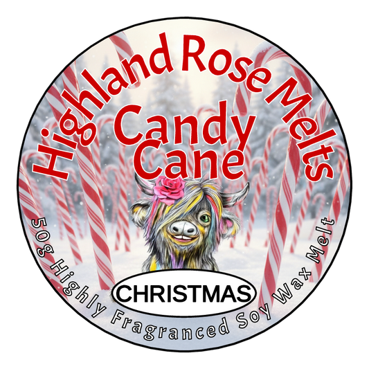 CANDY CANE WAX MELT POT