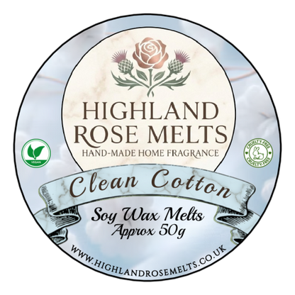 CLEAN COTTON WAX MELT POT