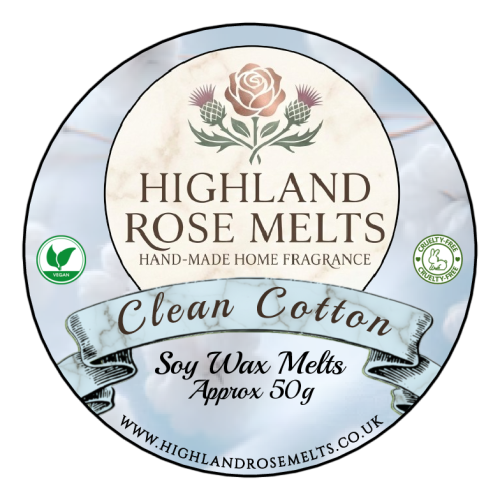 CLEAN COTTON WAX MELT POT