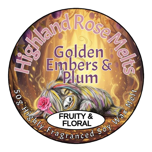 GOLDEN EMBERS AND PLUM MELT POT