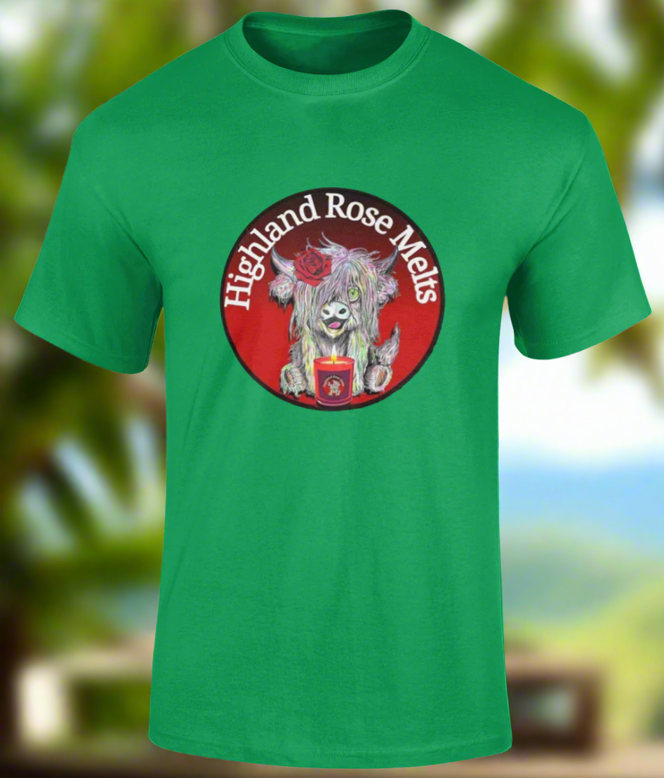 HIGHLAND ROSE LOGO T SHIRT