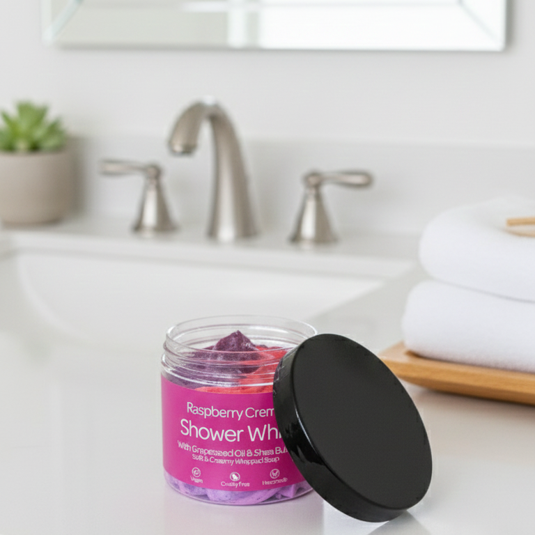 RASPBERRY CREME SHOWER WHIP