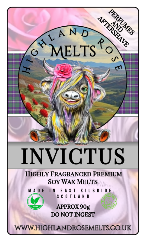 INVICTUS WAX MELT clam shell