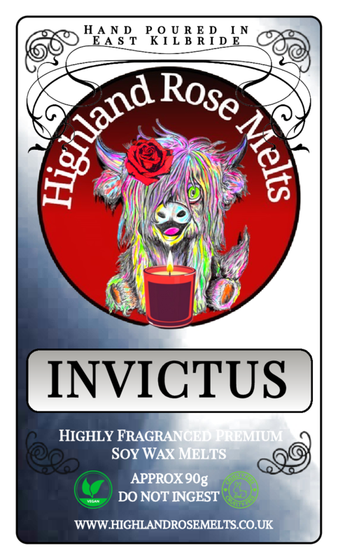 INVICTUS WAX MELT clam shell