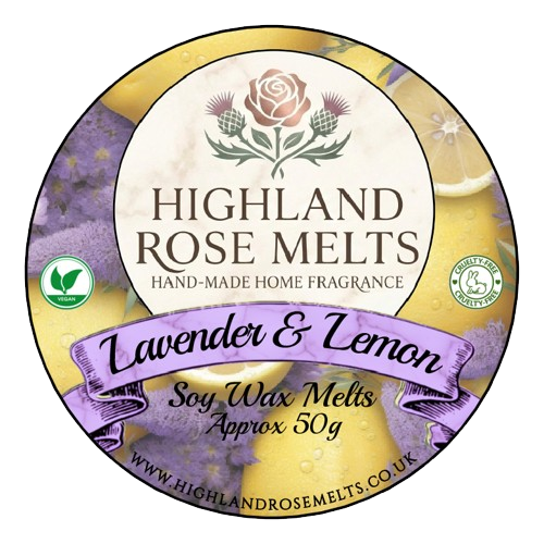 Lavender and Lemon Wax Melt Pot