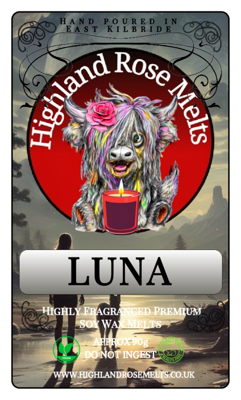 LUNA WAX MELT clam shell