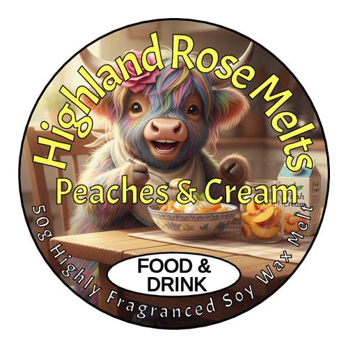 PEACHES AND CREAM WAX MELT POT