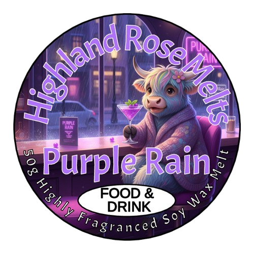 PURPLE RAIN WAX MELT POT