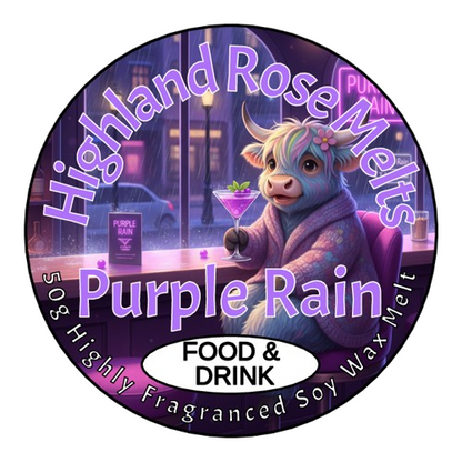 PURPLE RAIN WAX MELT POT