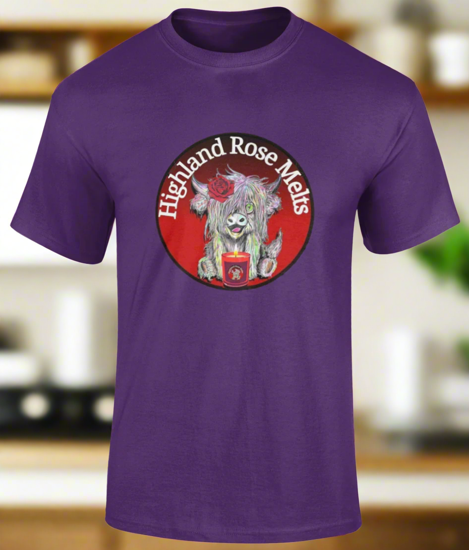 HIGHLAND ROSE LOGO T SHIRT