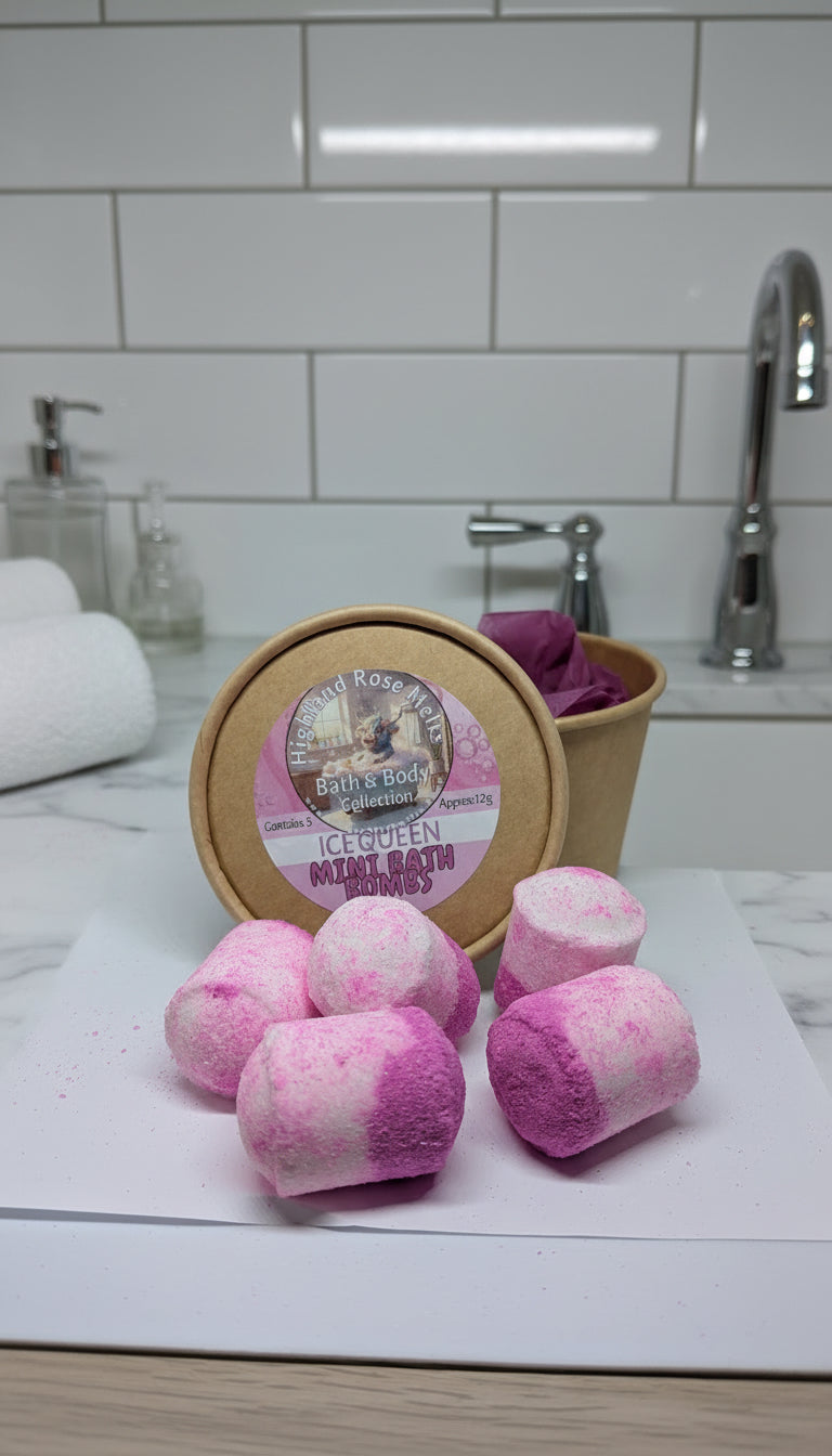 ICE QUEEN MINI BATH BOMBS