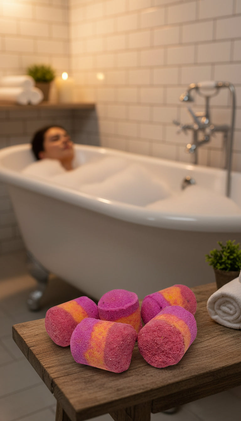 DAZZLING MINI BATH BOMBS