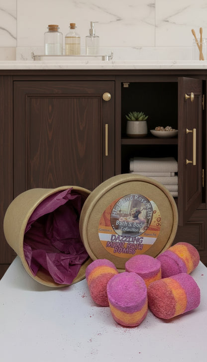 DAZZLING MINI BATH BOMBS