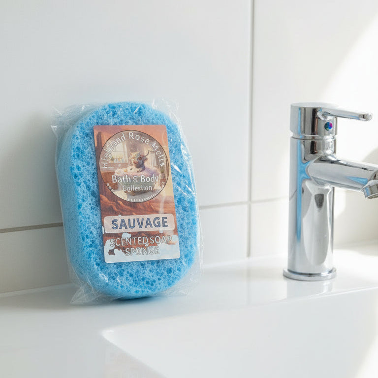 SAUVAGE SCENTED SOAP SPONGE