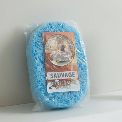SAUVAGE SCENTED SOAP SPONGE