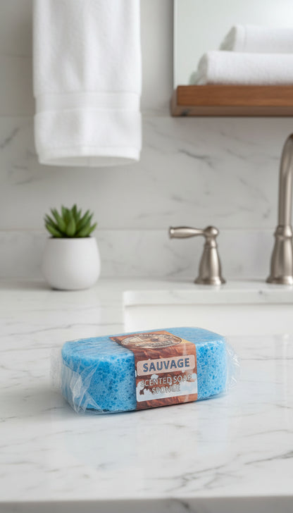 SAUVAGE SCENTED SOAP SPONGE