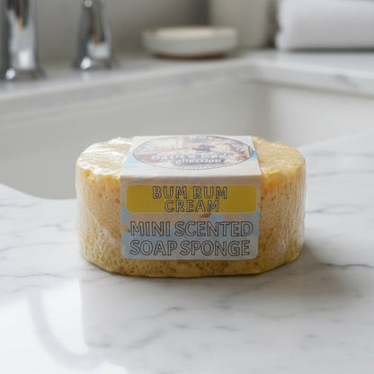 BUM BUM CREAM MINI SCENTED SOAP SPONGE