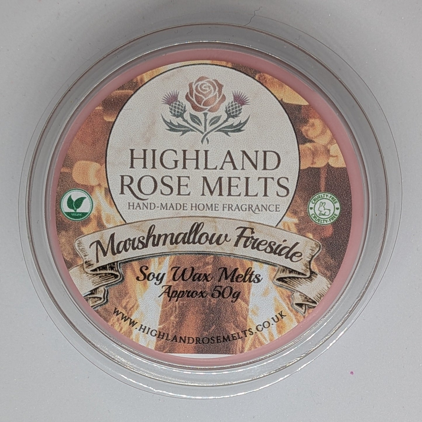 MARSHMALLOW FIRESIDE WAX MELT POT