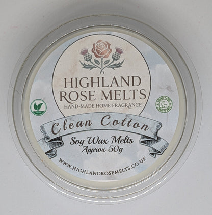 CLEAN COTTON WAX MELT POT