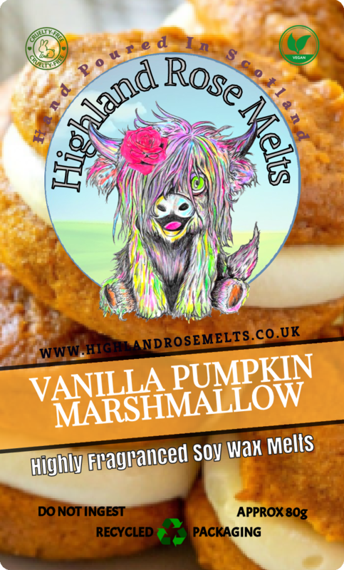 Delight your senses with this luxurious scented wax melt. Drawing on the comforting aroma of vanilla, pumpkin and marshmallow, the VANILLA PUMPKIN MARSHMALLOW WAX MELT in its tasteful clam shell offers an indulgent and cosy atmosphere. Create a blissful and inviting atmosphere with this premium wax melt.