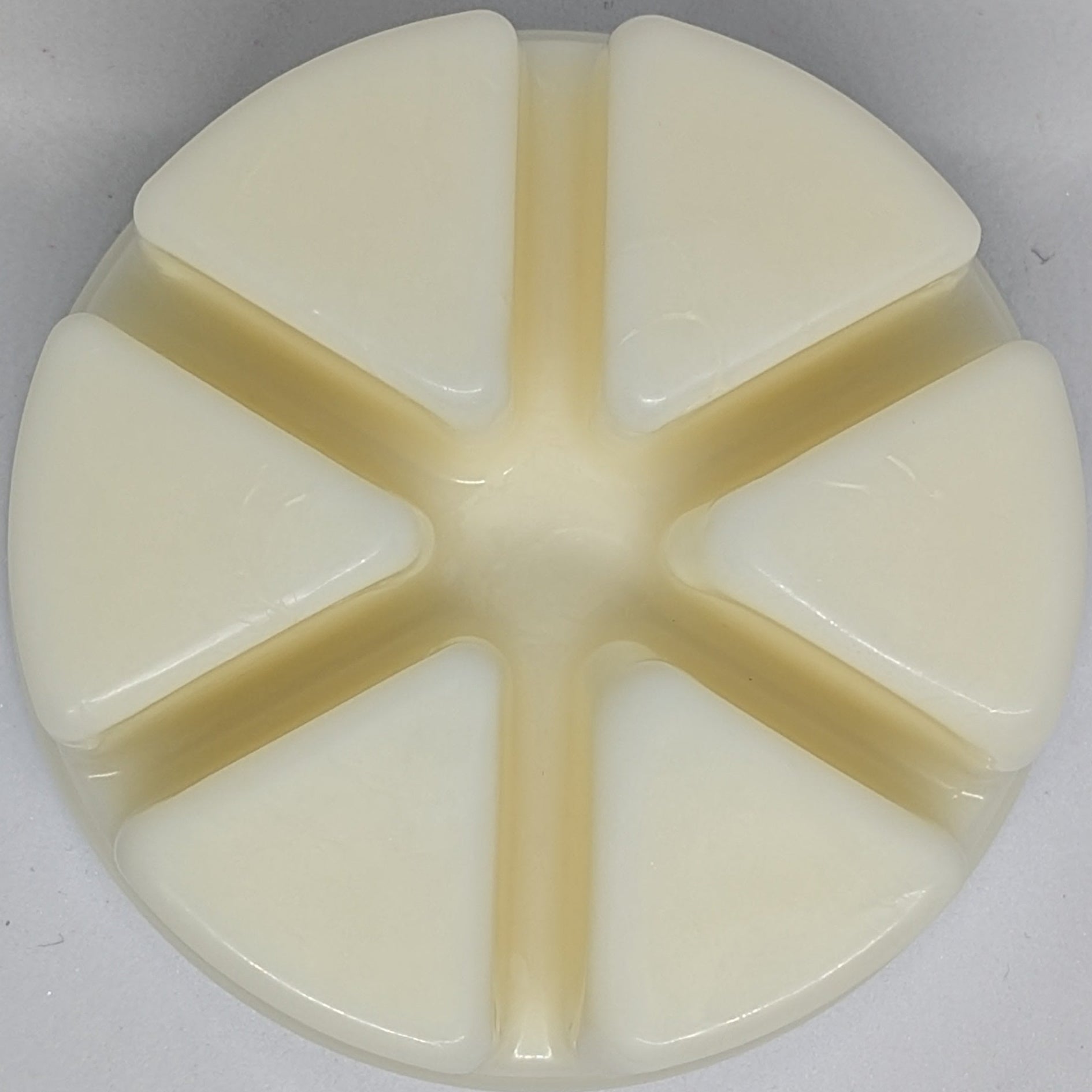 Wax melt close up coconut breeze