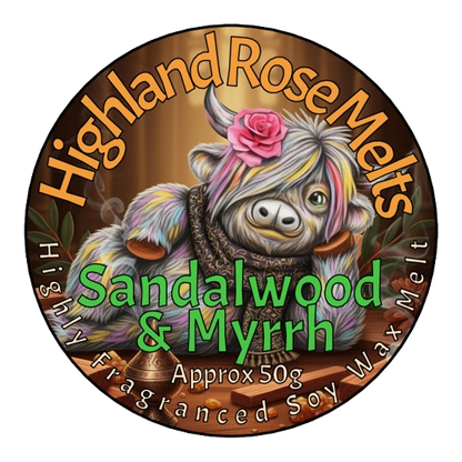 SANDALWOOD AND MYRRH MELT POT